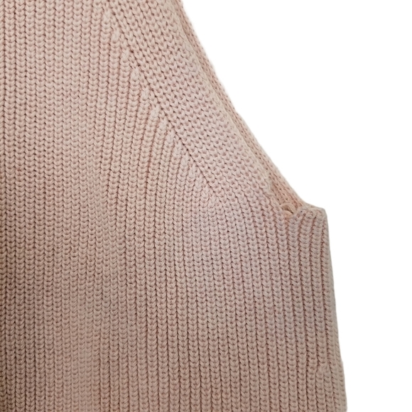 Two by Vince Camuto Blush Pink Sleeveless Sweater - Picture 5 of 5